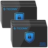 TICONN 10 Pack RFID Blocking Card, Anti-Theft NFC Credit Card Protector