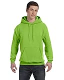 By Hanes ComfortBlend EcoSmart Pullover Hoodie Sweatshirt_Lime_L