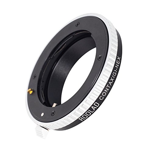  Roolad CONTAX (G)-E CONTAX G1-NEX Adattatore per Sony E-Mount A7R NEX5 7 A6300 A6500 VG10
