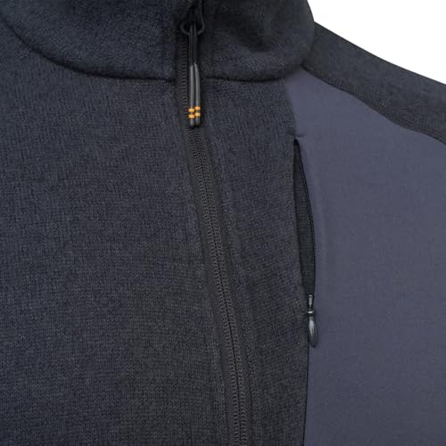 Image of Beretta Men's Abisko Half Zip Thermal Fleece Jacket | Warm, lightweight, breathable, casual outdoor knitted coat, for hunting & hiking