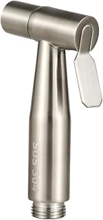 Pistola rociadora de Acero Inoxidable, Soporte portátil para bidé de Inodoro, Grifo de Mano, Cabezal de Ducha para baño doméstico
