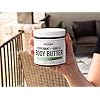 Peppermint-Vanilla-Whipped-Body-Butter-Hydrating-Cream-for-Dry-Skin-with-Shea-Butter-Scented-with-100-Pure-Essential-Oils-Paraben-Free-Non-Greasy-No-Synthetic-Fragrances-8-oz Better Shea Butter Whipped Body Butter for Women - PEPPERMINT VANILLA Body Lotion - Whipped Body Cream for Dry Skin - Paraben-Free, Non-Greasy Body Cream - Vanilla Peppermint Body Butter 8 oz