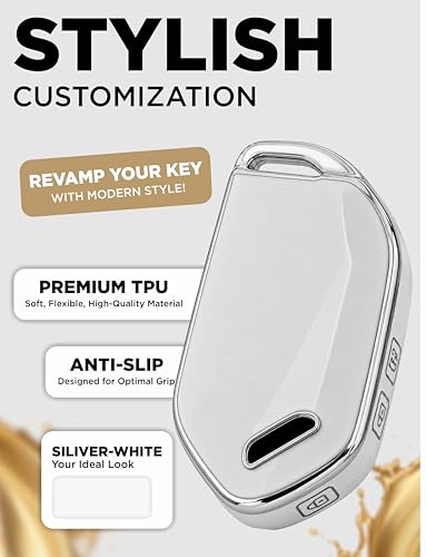 Image of Metalyx Key Fob Cover for Kia Seltos 2026 Facelift (HTK, HTK(O), HTX, HTX(A), GTX, GTX(A)) | Soft TPU | Anti-Scratch | Strong Signal | Stylish Case with Lanyard