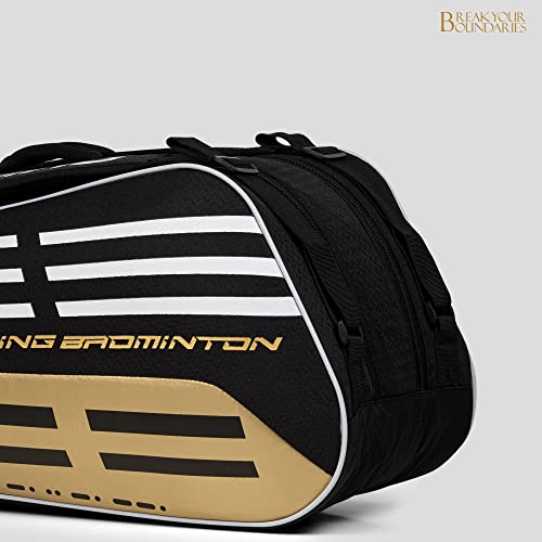 Image of Li-Ning Parallel Badminton Kit Bag (Black /Gold)