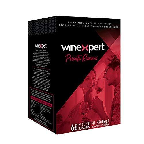 WINE KIT PINOT NOIR Private Reserve Solano County California Ultra Premium 14L Wine Ingredient Kit - Makes 6 Gallons of Dry Red Wine LDC 3111