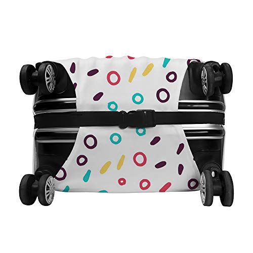 Housse de protection pour bagages - Accessoire géométrique pour l'aéroport - 2