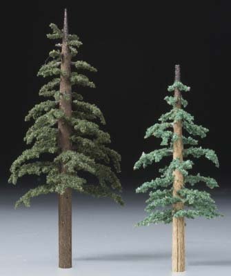 Woodland Scenics TR1627 arbre miniature haut de gamme type pin Lodgepole pour diorama
