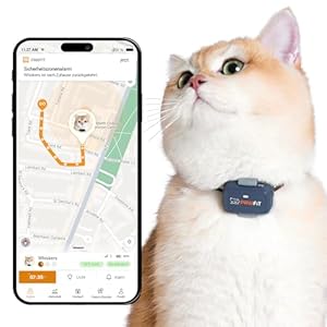 Pawfit Lite 4G GPS-Tracker für Katzen Anthrazit