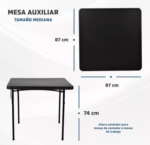 Lista de Mesa cuadrada plegable que puedes comprar esta semana. 8 Imagen adicional