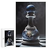 【Une pièce mémorable】 : faites plaisir et défiez votre famille et vos amis en reconstituant cet incroyable puzzle de Global Chess Piece Earth Edition 1000 PCS. Ramenez à la maison des heures de plaisir et de divertissement que tout le monde appréciera.