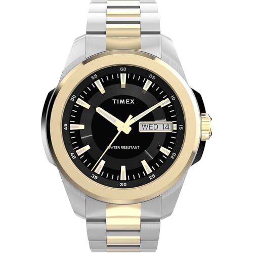 Montre homme Timex Essex cadran noir idéale du bureau aux sorties