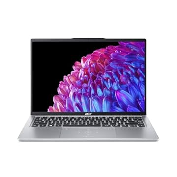 Notebook Acer Swift GO 14 SFG14-73T-54KB Intel core Ultra 5 16GB RAM 512GB SSD 14´Touchscreen LED IPS Wide Ultra 60Hz Windows 11 Home Prata