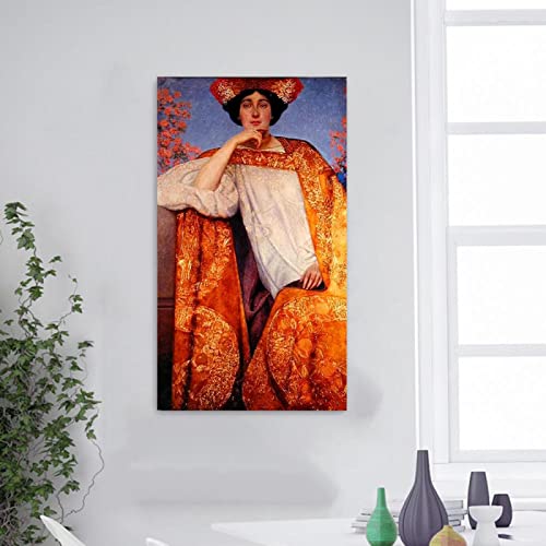Décoration murale Klimt grand format pour masquer mur vide