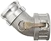 Dixon Valve & Coupling 400DA-45AL Aluminum Cam and Groove Hose Fitting, 45 Degree Elbow, 4