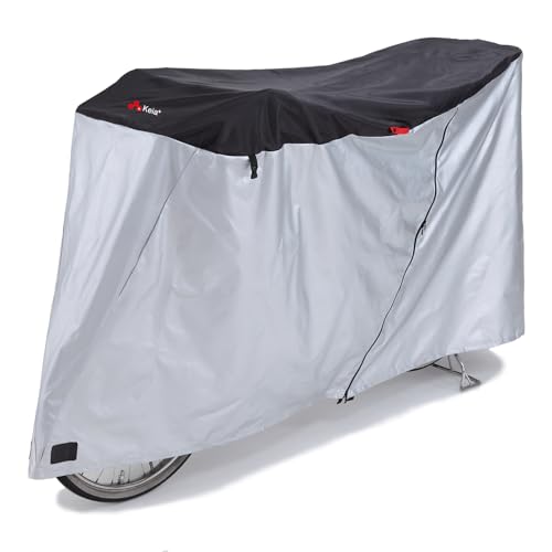 川住製作所(Kawasumi Seisakusyo) 自転車 サイクルカバー(アシスト車対応ファスナー式) KW-388AS/BK Lサイ...