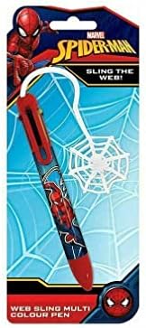 Toys & Gamers SPIDERMAN Multi-Coloured Ball Point Pen WEB SLINGER