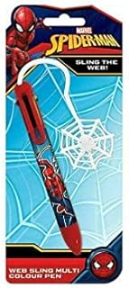 Toys & Gamers SPIDERMAN Multi-Coloured Ball Point Pen WEB SLINGER