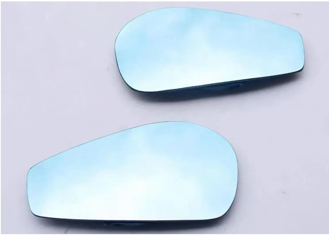 に適合するフェラーリ599用 左右ドアミラーレンズ 大型ビジョン ブルーガラス ヒーターレンズ 左右ラーレンズセット