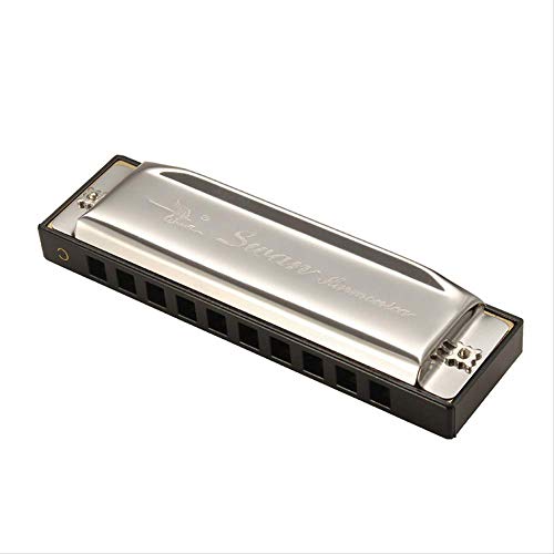 Harmonica de couleur argentée 10 trous 20 tons clé de C pour Blues Jazz Rock Instrument de musique folklorique accordéon… - Les Beatles, Paul McCartney, John Lennon, RIngo Starr, George Harrison Harmonica de couleur argentée 10 trous 20 tons clé de C pour Blues Jazz Rock Instrument de musique folklorique accordéon… – Image 3