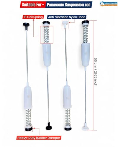 Image of Sai Service Center Compatible with panasonic Fully Automatic Washing Machine Suspension Rod (21.65 Inch) Pack 1 Spares Parts