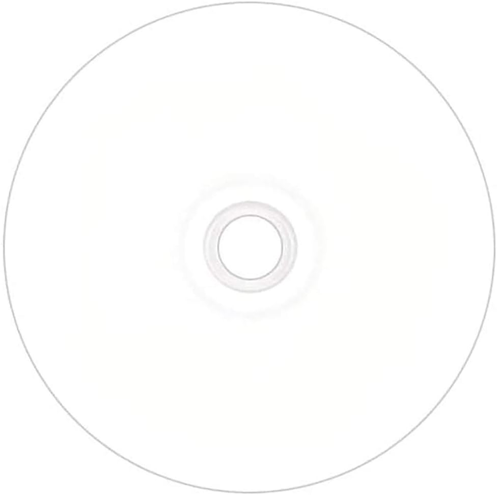 PlexDisc DVD-R 4.7GB 8X White Inkjet Hub Printable Disc - 100pk Spindle (FFP) 637-215-BX