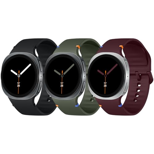 Image of Acextro 3 Pack Sport Band Compatible for Galaxy Watch 7 Bands 44mm 40mm