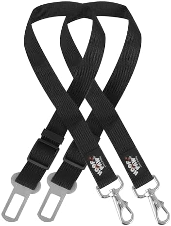 Dog Seat Belts For Cars,Dog Seat Belt Adjustable For Cars,Strong