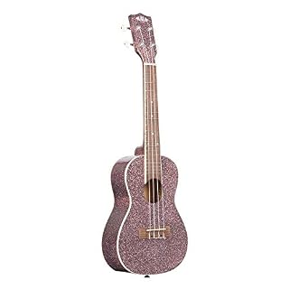 KALA KA-SPRK-PINK Sparkle Series UB-C Ukulélé concert avec housse Rose champagne - Les Beatles, Paul McCartney, John Lennon, RIngo Starr, George Harrison KALA KA-SPRK-PINK Sparkle Series UB-C Ukulélé concert avec housse Rose champagne – Image 4