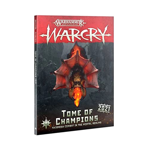 Games Workshop - Warcry: Tome of Champions 2021. Skirmish Combat in The Mortal Realms- Warhammer Age of Sigmar (Inglés)