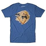 theCHIVE Captain Ron Movie T-Shirt – Soft Unisex Kurt Russell Island Tee Blue