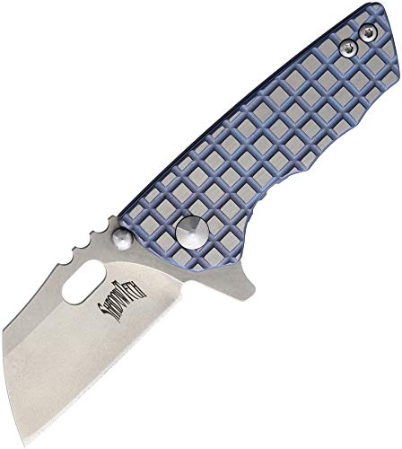Shadowtech Sidekick Framelock Blue/Silver STKF001