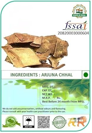 JEVR Arjun Ki Chaal | Arjun Chaal - 500 gm | Terminalia Arjuna Dry - Arjuna Chaal