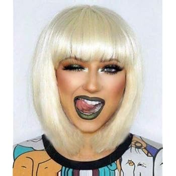bob wig blonde