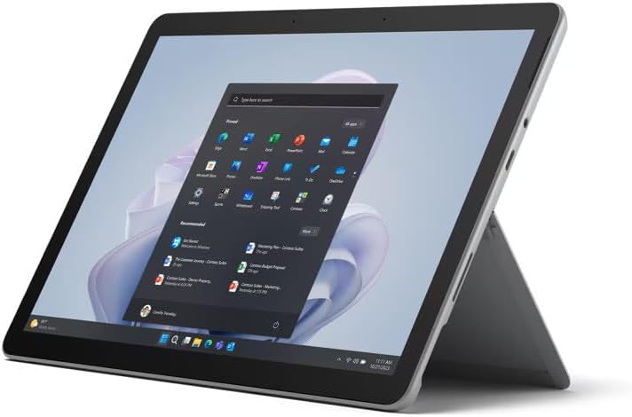 2023 Microsoft Surface Go 4 with Intel N200 (10.5-inch, 8GB RAM, 128GB SSD) Platinum (Renewed)