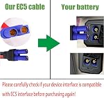 EC5 Heavy Duty Battery Starter Replacement Cables with Battery Pliers - EC5 Starter Cables for 12V Car