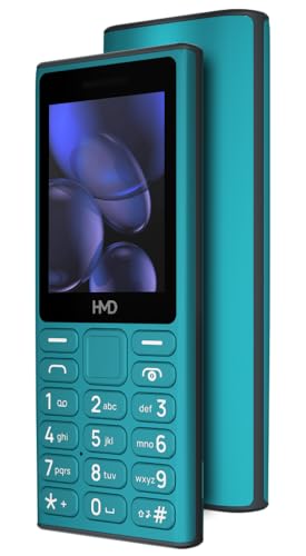 Image of HMD 105 4G Keypad Phone with YouTube, Built-in UPI App, Phone Talker, Long-Lasting Battery, Type - C, Wireless FM Radio | 1 Year Replacement Guarantee | Cyan | YouTube