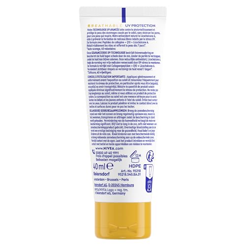 Nivea Sun Gezicht Zonnebrand Q10 SPF50 – 40 ml - View 3