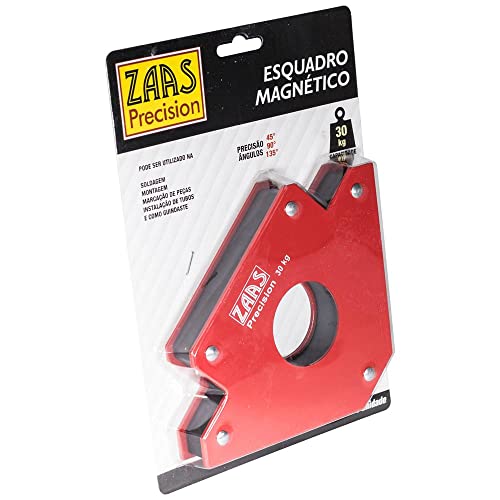 Esquadro Magnético 30Kg 45° - 90° - 135° Zaas 375,0002