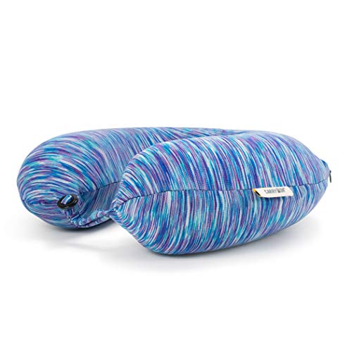 Almohada espuma viscoelástica 30.5 x 8.9 cm para viaje miniatura 3