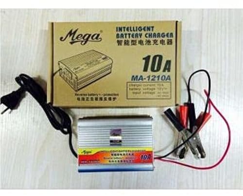 Mega 12v 10a automatic car battery charger analog
