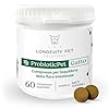 Fermenti Lattici ProbioticPet Gatto 60 CPR | Probiotici per l'Equilibrio Intestinale | Integratori per Gatti per Digestione, Feci Poco Formate, Salute Intestinale | Longevity Pet