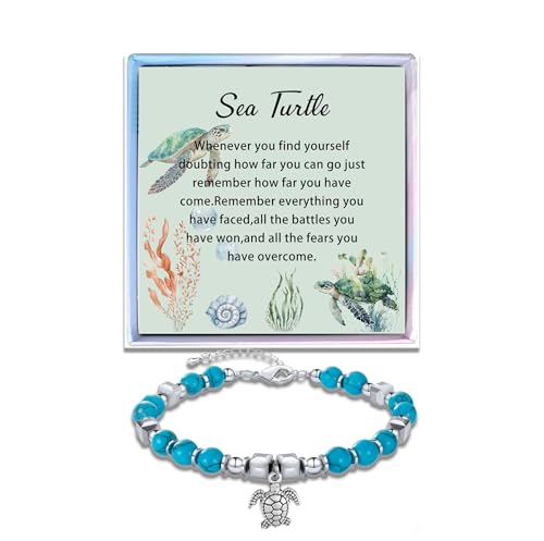 Bracelet tortue turquoise : le cadeau idéal pour femme passionnée
