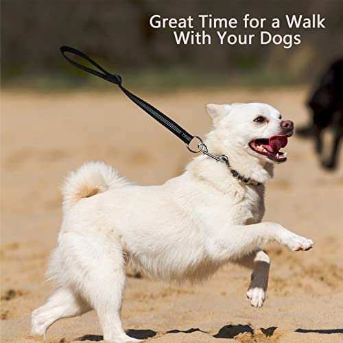 TEKCAM Hund Handgelenk Sicherheitsriemen Einstellbare Kurze Leine Hundeleine mit weich gepolstertem Griff für Walking Training Reflektierende Anti Dislodging Baby Kinderwagen Handgelenk Riemen