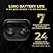Technics Premium Hi-Fi True Wireless Bluetooth Earbuds with Advanced Noise Cancelling, 3 Device Multipoint Connectivity, Hi-Res Audio + Enhanced Calling Wireless Earbuds - EAH-AZ80-K (Black)