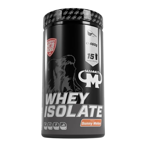 Mammut Nutrition Whey Isolate 460 g Pulver - Sunny Melon - Molkenproteinisolat - Protein für Muskelaufbau