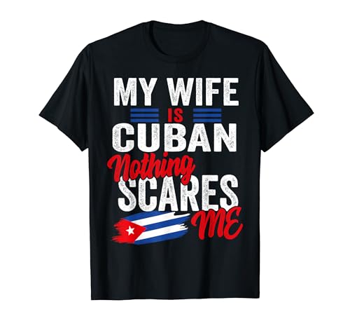 My Wife Is Cuba Heritage Roots Flag ���y�Y �j�� T�V���c