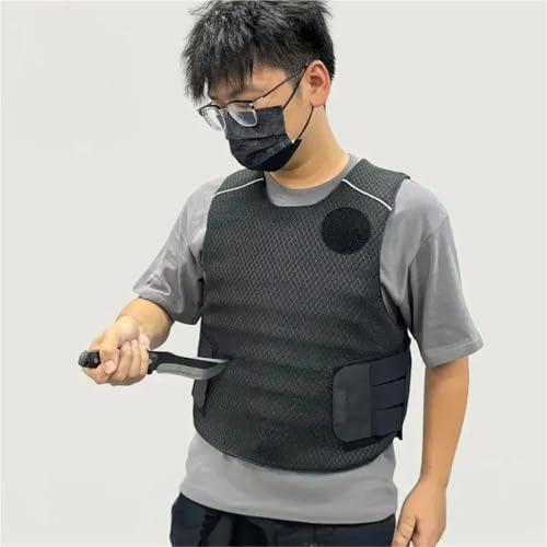 Chaleco anti-puñaladas nivel 5 en talla Medium con guantes anticortes transpirables 5