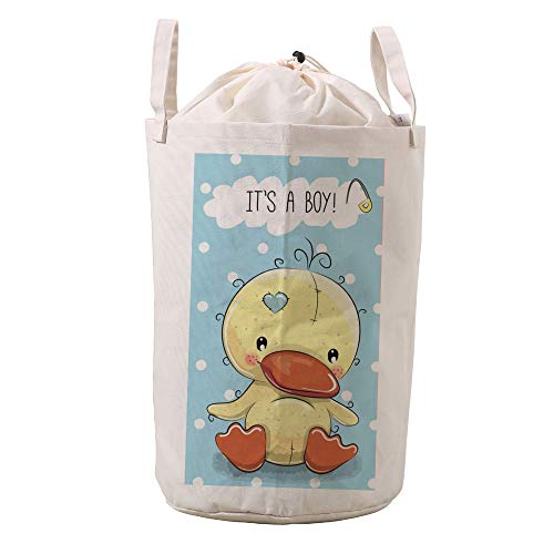 Bolsa de ropa de lavandería con cordón impermeable para baño 2