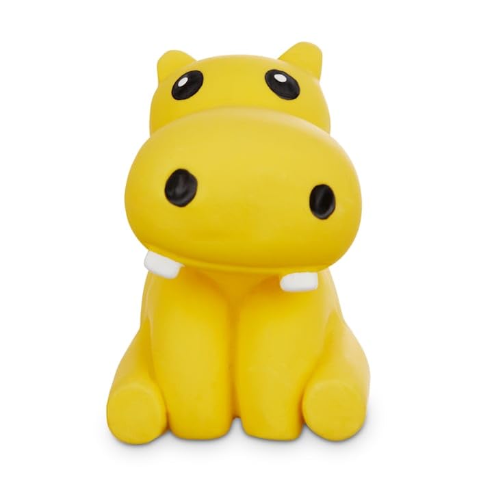 【Hippo】 Leaps & Bounds Chomp and Chew Latex Hippo Dog Toy X-Small : Amazon