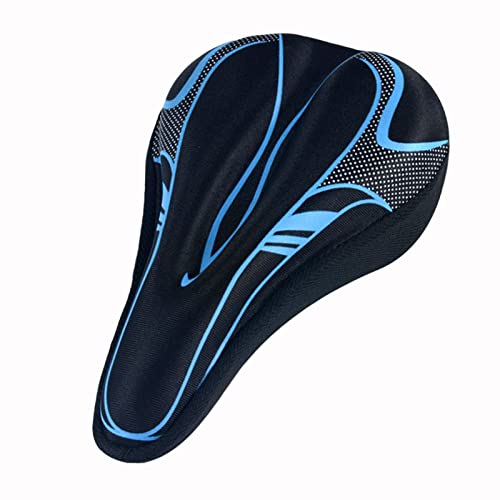 MICHYUGM Gel Padded Bike Seat Cover - Comfortable Bicycle Cushion for Men and Women - Suitable for Universal Bicycle Seats, Mountain Bikes, and Indoor Cycling